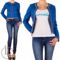 Damen Jacke - blue