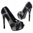 Peep Toe - black