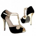 Peep Toe - black